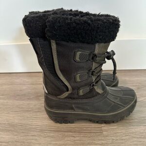 3M Thinsulate Black Kids Rain & Snow Boots Kids Size 12